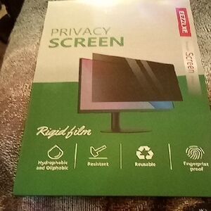 Monitor Privacy Screen with Rigid Film